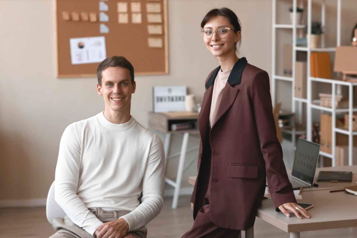 Professional finance education setting with modern learning tools